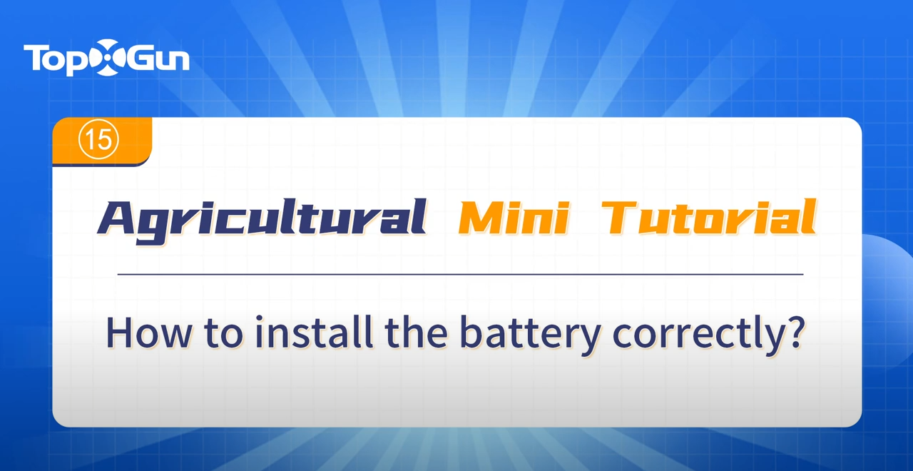 Minitutorial TopXGun | Como instalar a bateria corretamente?