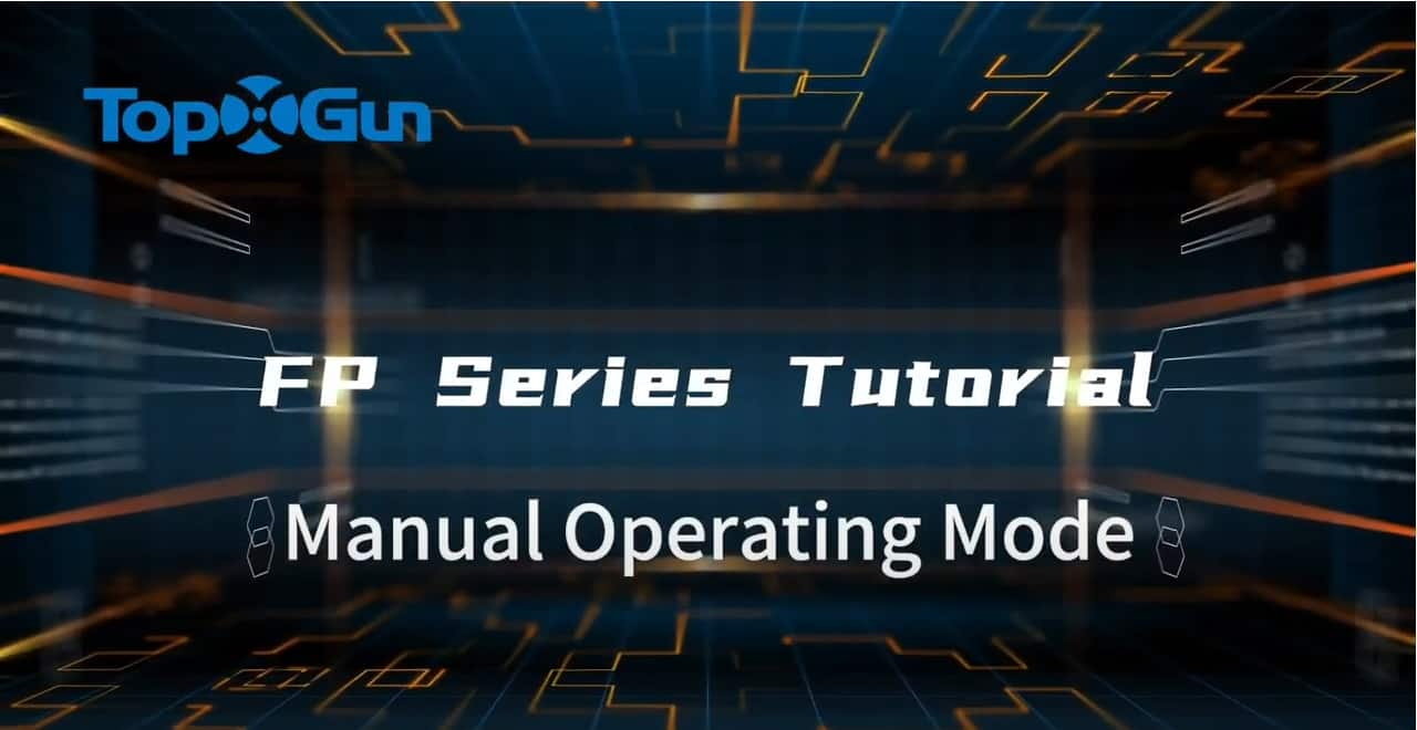 Tutorial de Operação | Modo de operação manual