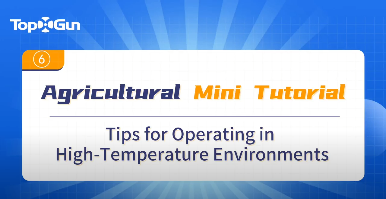 Minitutorial TopXGun | Dicas para operação em ambientes de alta temperatura