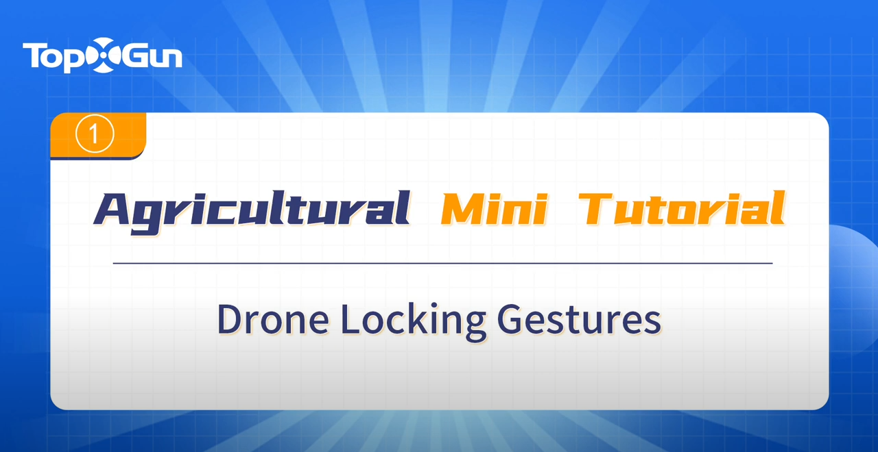 Minitutorial TopXGun | Gestos de bloqueio do drone