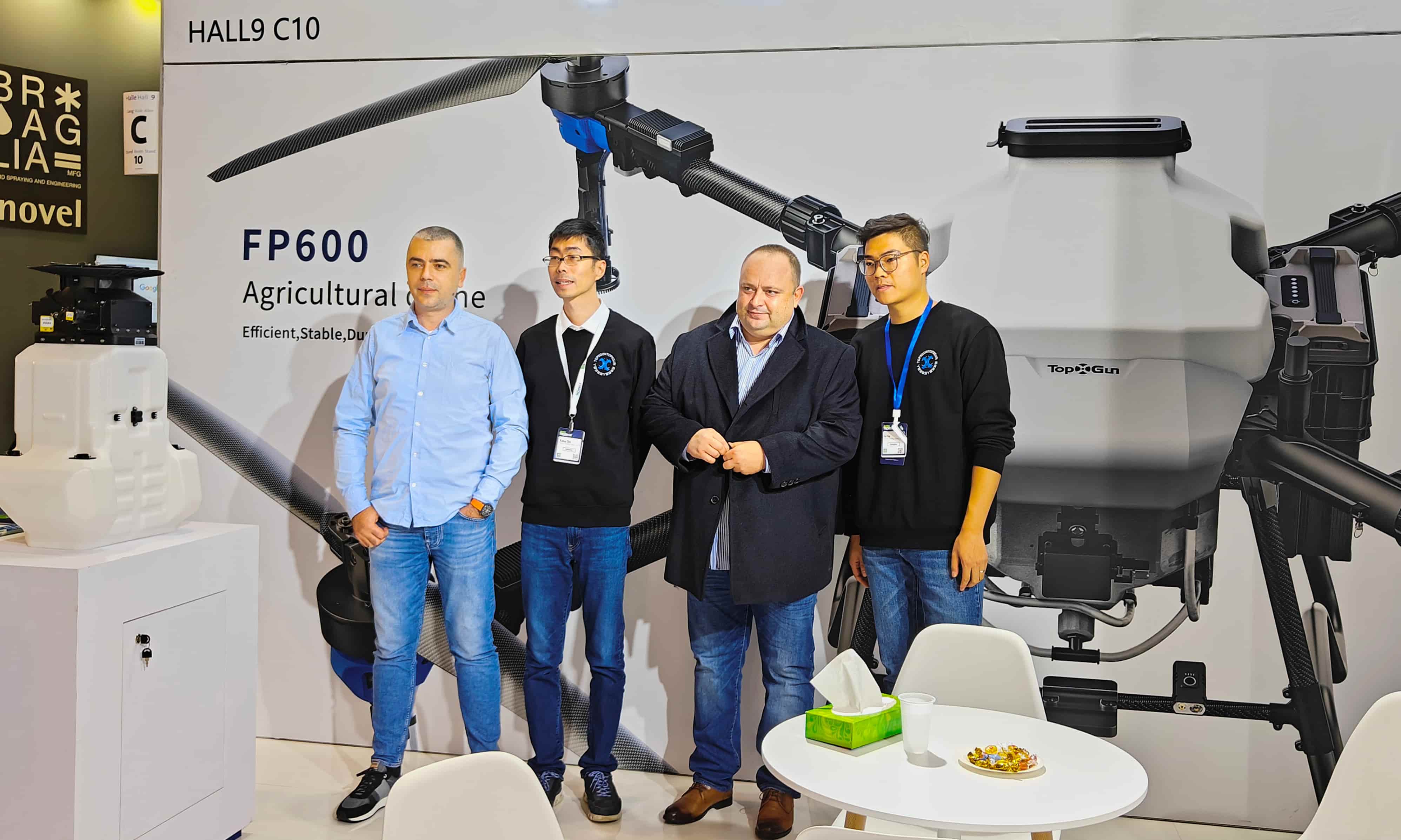 Topxgun traz seus mais recentes drones agrícolas na AGRITECHNICA 2023 em Hanover, Alemanha