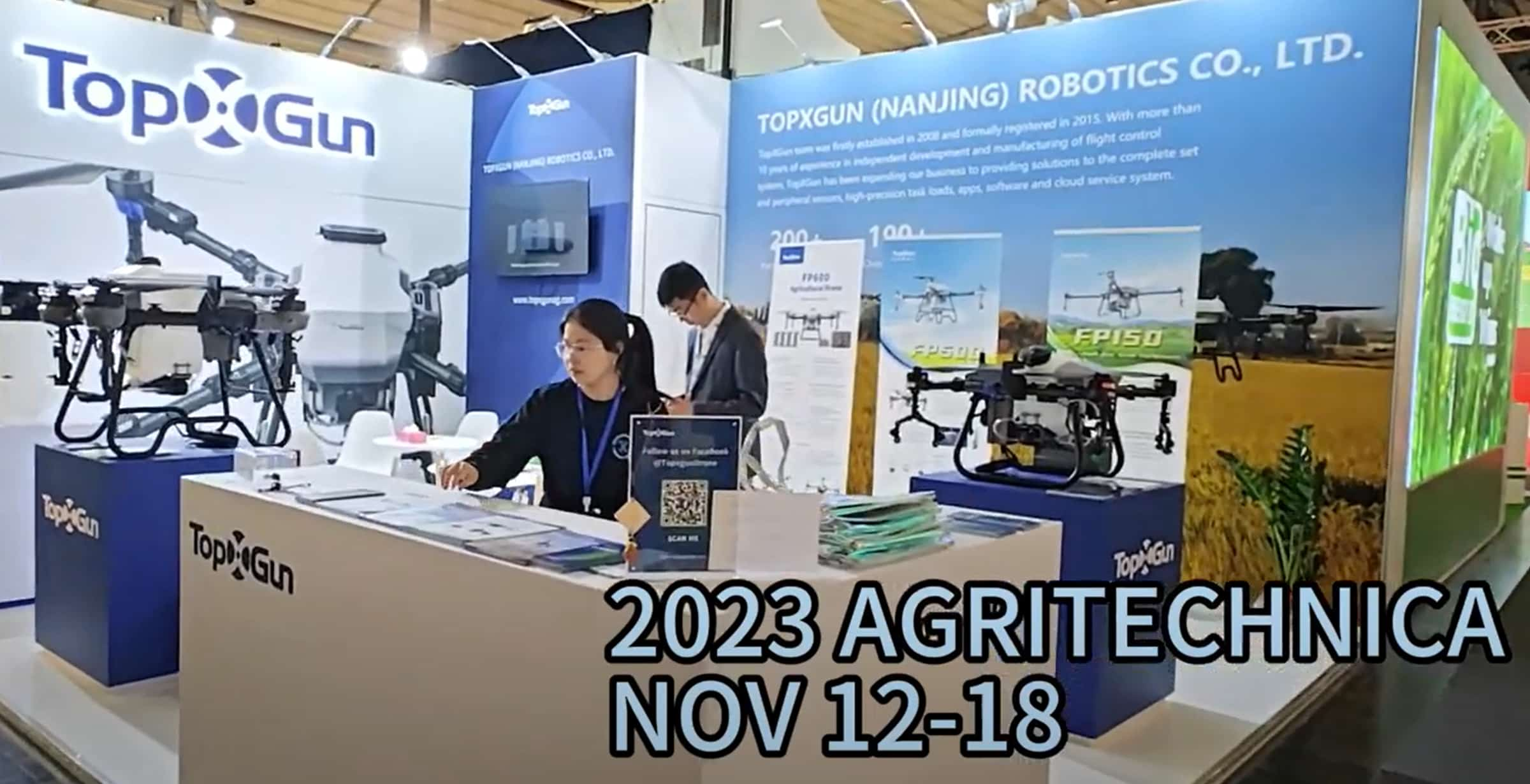 Topxgun na Agritechnica 2023 Hanover Alemanha