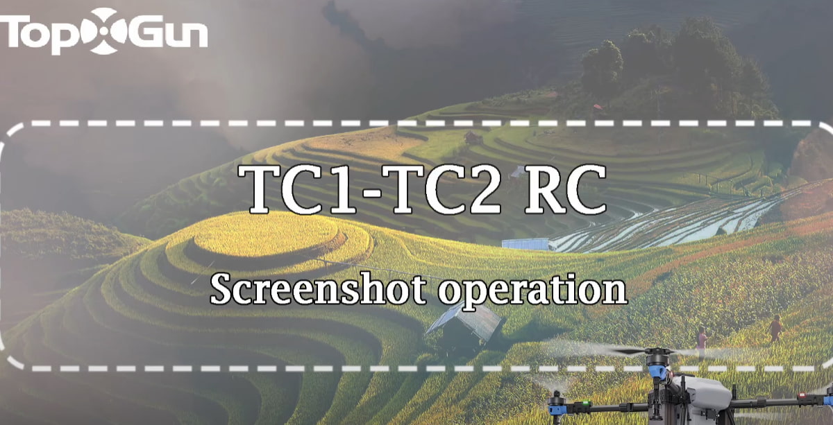 Tutorial Topxgun | Captura de ecrã do comando à distância - Comando à distância TC1/TC2S